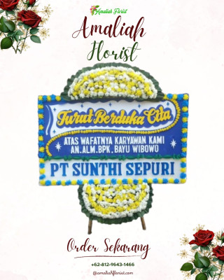 Papan Bunga Duka di Kalinyamat Wetan