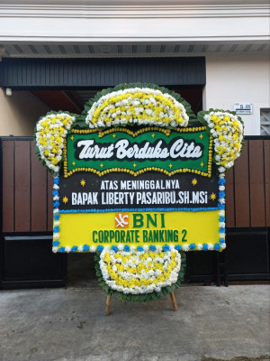 Papan Bunga Duka di Kalinyamat Wetan