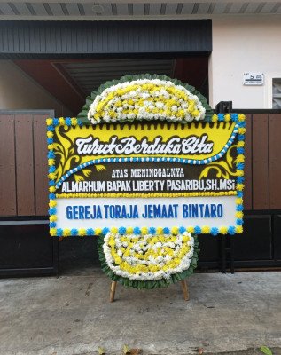 Papan Bunga Duka di Kalinyamat Wetan