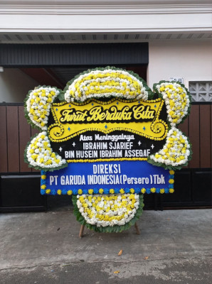 Papan Bunga Duka di Kalinyamat Wetan