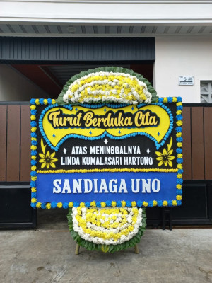 Papan Bunga Duka di Kalinyamat Wetan